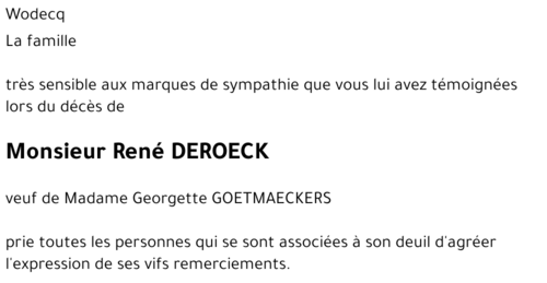René DEROECK