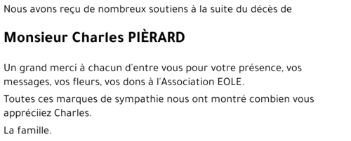 Charles PIERARD