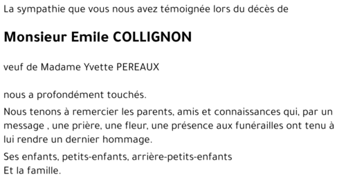 Emile COLLIGNON