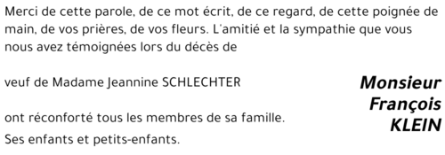 François KLEIN