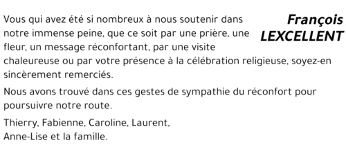 François LEXCELLENT