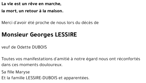 Georges LESSIRE