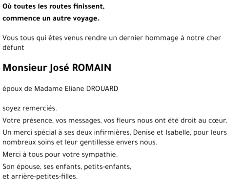 José ROMAIN