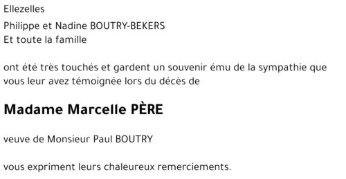 Marcelle PERE