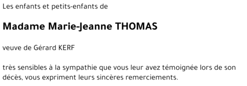 Marie-Jeanne THOMAS