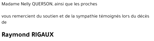 Raymond RIGAUX