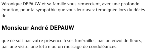 André DEPAUW