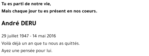 André DERU