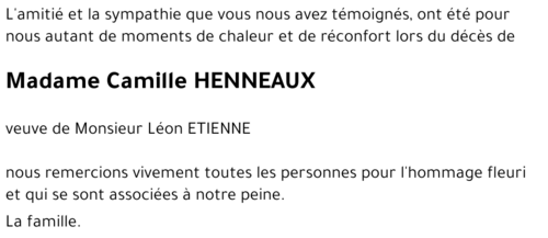Camille HENNEAUX