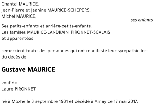 Gustave MAURICE