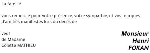 Henri FOKAN