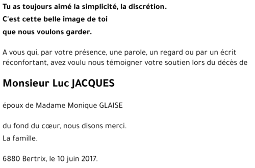 Luc JACQUES