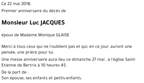 Luc JACQUES