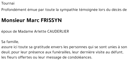 Marc FRISSYN