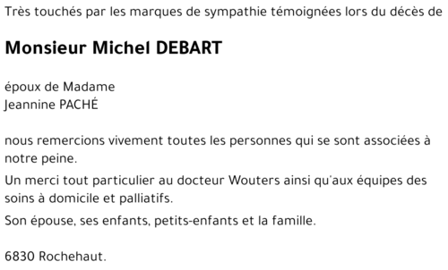 Michel DEBART