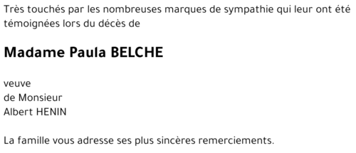 Paula BELCHE