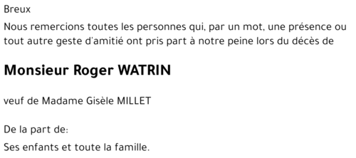 Roger WATRIN