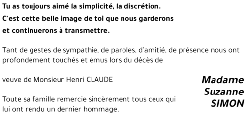 Suzanne SIMON 