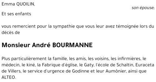 André BOURMANNE