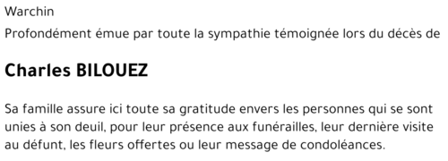 Charles BILOUEZ