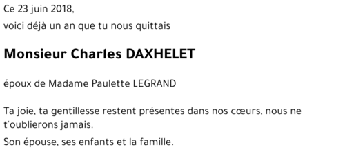 Charles DAXHELET