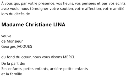 Christiane LINA