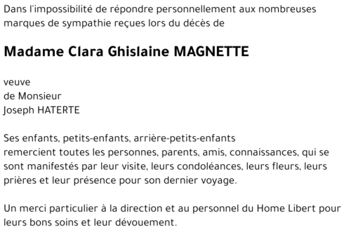 Clara MAGNETTE