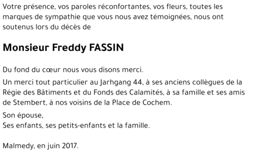 Freddy FASSIN