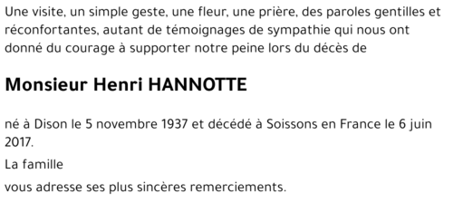Henri HANNOTTE