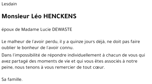 Léo HENCKENS