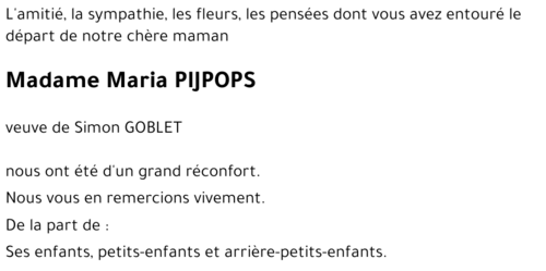 Maria PIJPOPS
