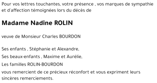 Nadine ROLIN
