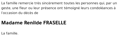 Renilde FRASELLE