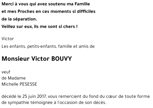 Victor BOUVY