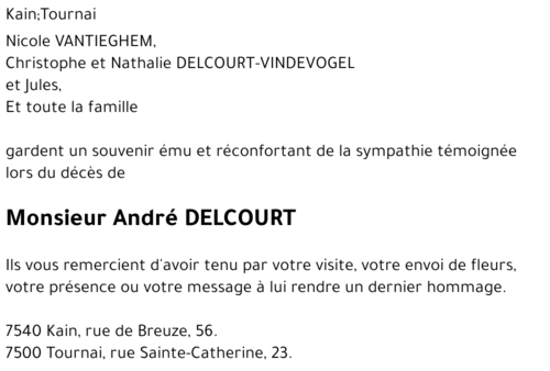 André DELCOURT
