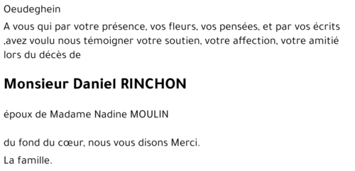 Daniel RINCHON