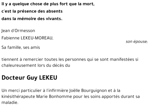 Guy LEKEU