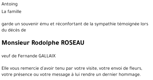 Rodolphe ROSEAU