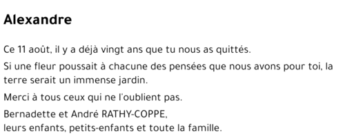 Alexandre RATHY