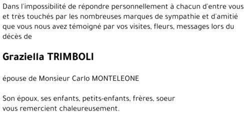 Graziella TRIMBOLI