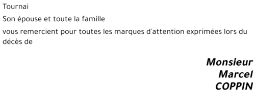 Marcel COPPIN