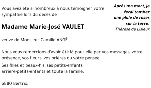 Marie-José VAULET
