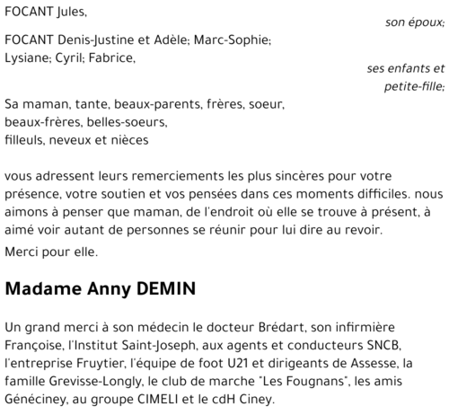 Anny DEMIN