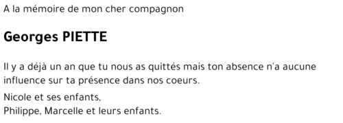 Georges PIETTE