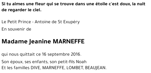 Jeanine MARNEFFE
