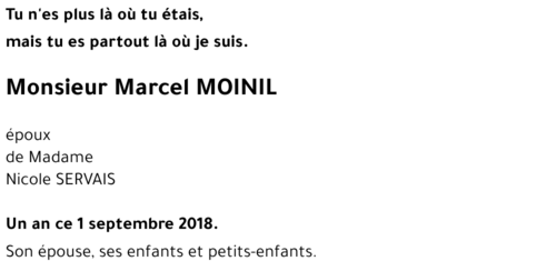 Marcel MOINIL 