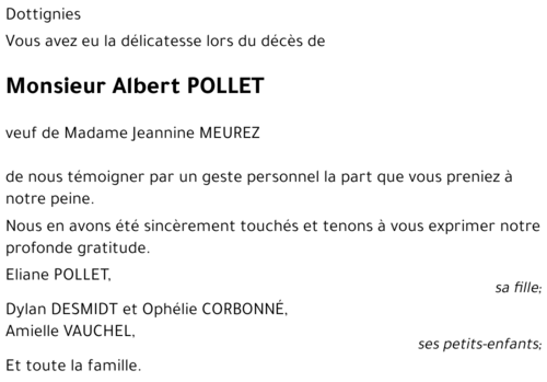 Albert POLLET
