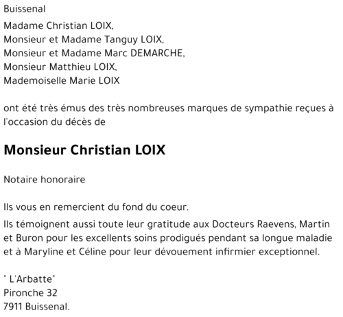 Christian Loix