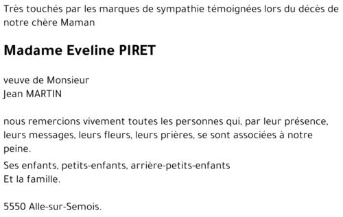 Eveline PIRET