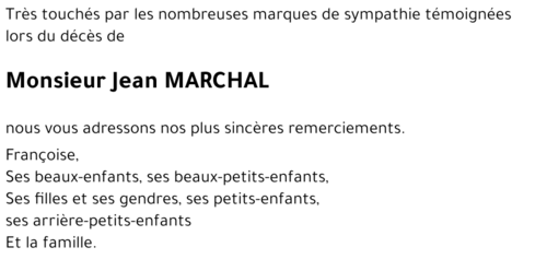 Jean MARCHAL 